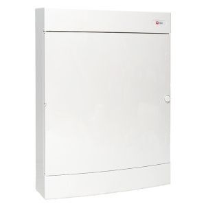 Щит слаботочный навесной "Unix" белая дверь 3 габарит увеличенный 526x396x112 IP40 ux-3m-nw-xl