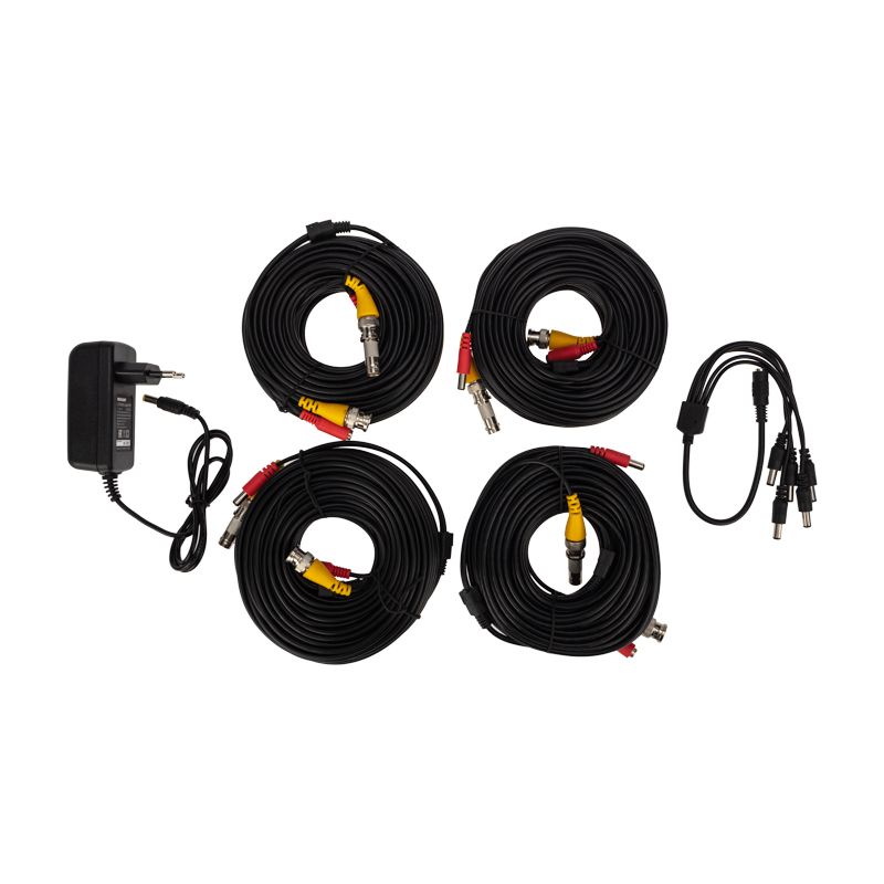 Комплект видеонаблюдения REXANT 4 наружные камеры AHD/2.0 Full HD - Фото 5