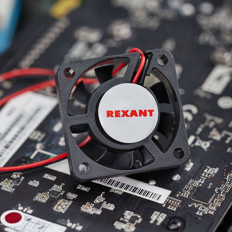 Вентилятор RX 4010MS, DC 24В REXANT - Фото 2