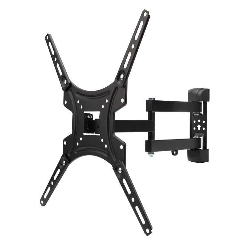 Кронштейн для телевизора 17"-55", наклонно-поворотный, 2 колена REXANT 38-0080