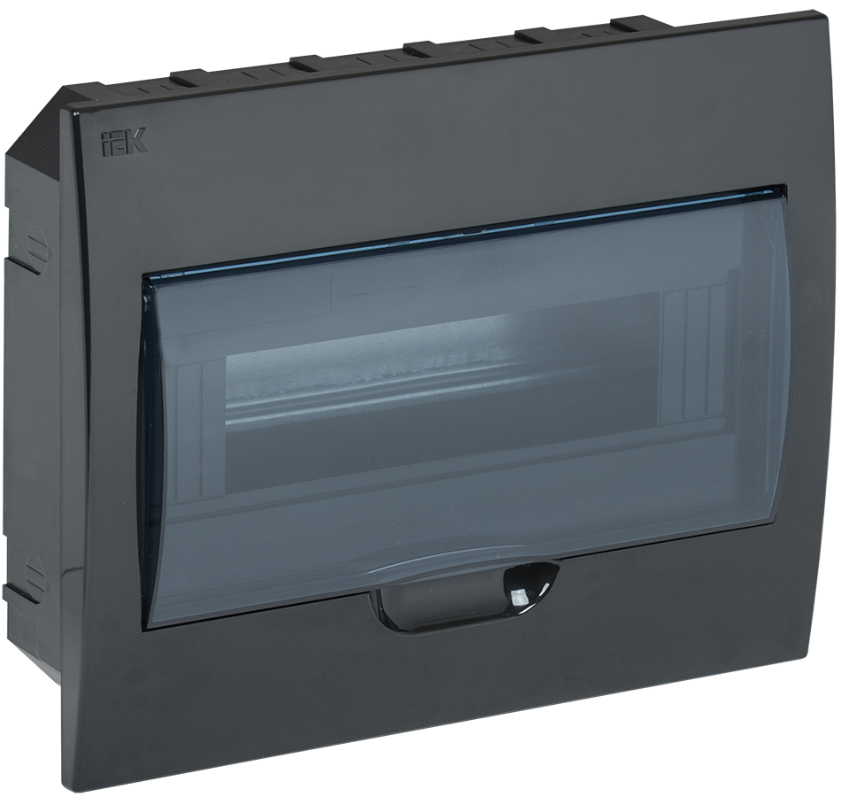 KREPTA 3 Корпус пластиковый ЩРВ-П-12 IP41 черный IEK