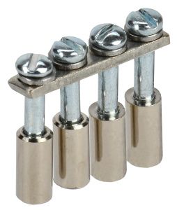 Перемычка в сборе для колодки клеммной CTS 2,5мм2 4PIN IEK YCT10-00-K03-002-A-4P