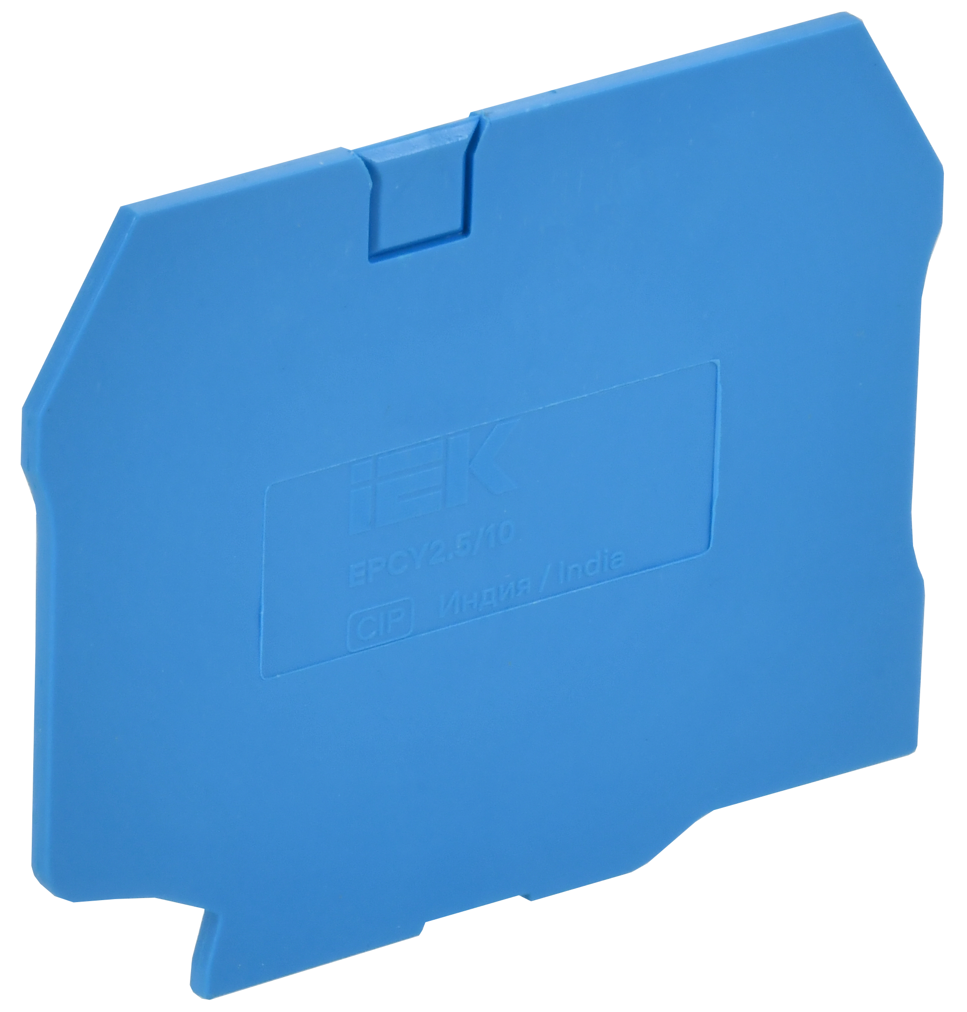 ARMAFIX Заглушка EPCY2.5/10BU для колодок клеммных CY2.5-CY10 синяя IEK AF-CT30-00-K07-002-ZGL