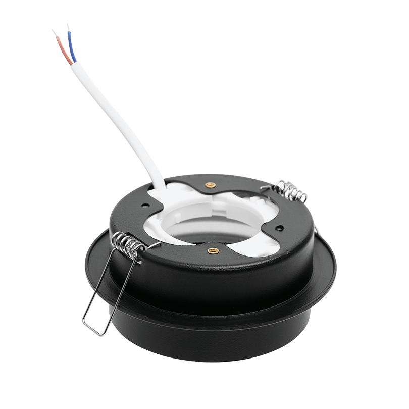 Встраиваемый cветильник WOLTA WDL-GX53/06BL-R IP20 под лампу GX53 круглый Чёрный LUCE D105x35 1/50 - Фото 7
