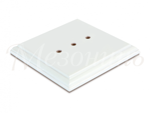 Подложка одноместная "Престиж", цвет -  белый, ТМ "МезонинЪ" GE70716-01 GE70716-01