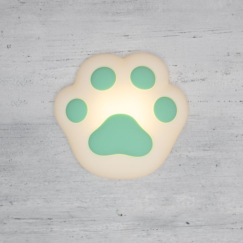 Силиконовый ночник Кошачья лапа бирюзовый NEON-NIGHT 503-006