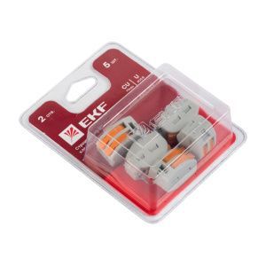 Клемма СМК 222-412 блистер (5шт) plc-smk-412b