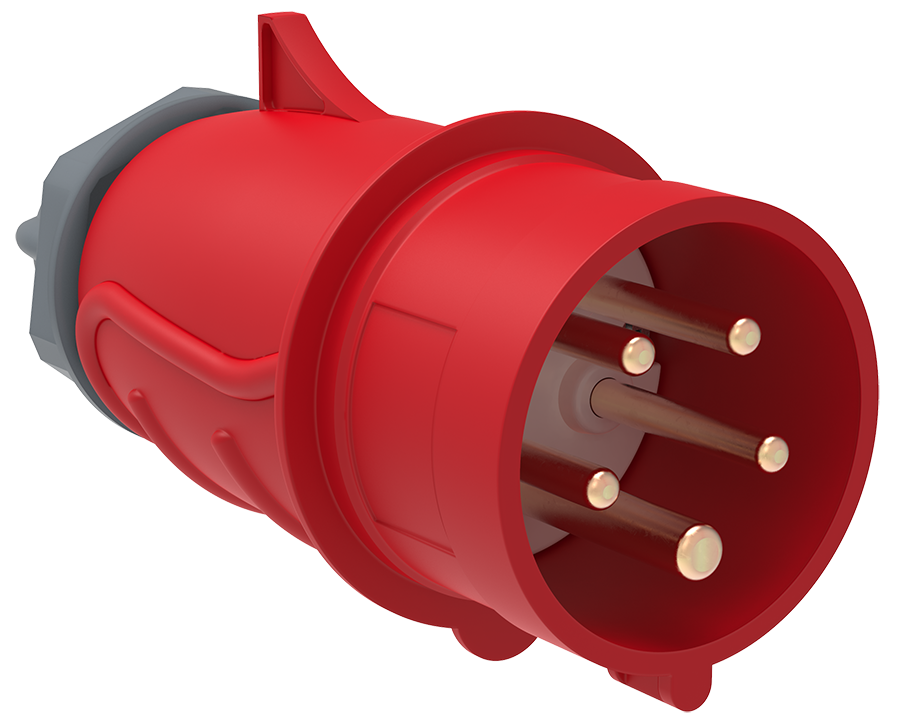 MAGNUM Вилка переносная ССИ-025 32А-6ч/200/346-240/415В 3P+PE+N IP44 IEK