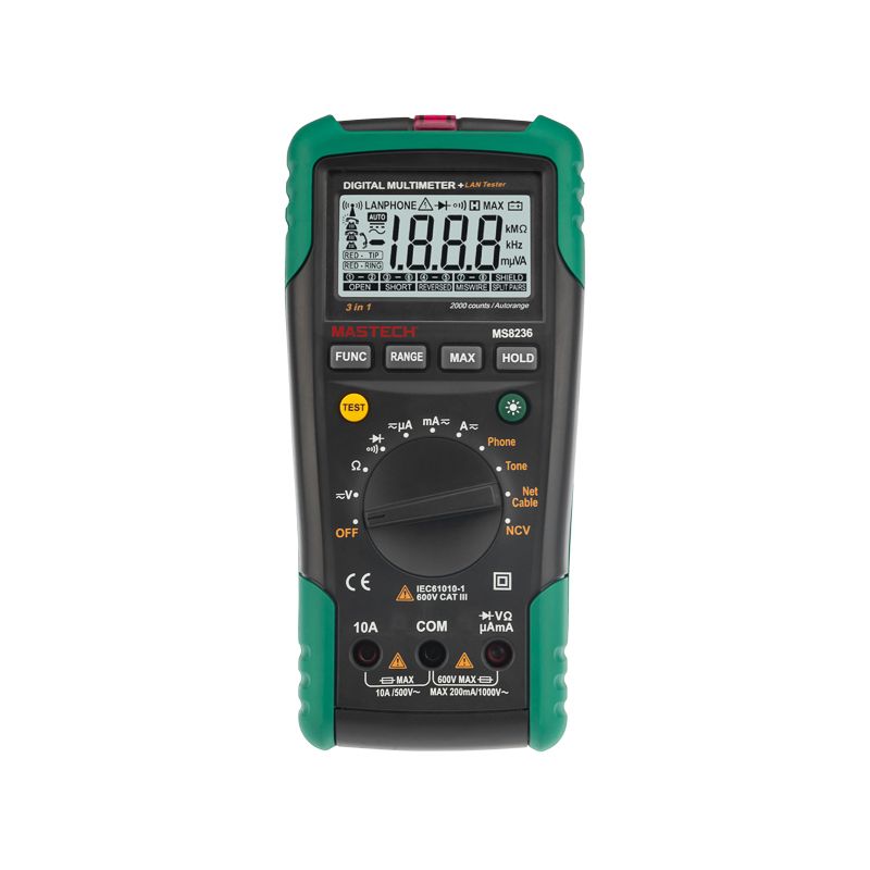 Профессиональный мультиметр-трассоискатель MS8236 MASCTECH - Фото 2