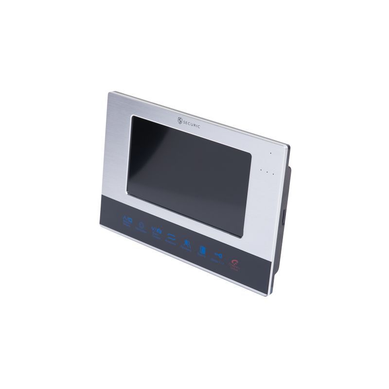 Цветной монитор видеодомофона 7" формата AHD, с сенсорным управлением, с детектором движения, функцией фото- и видеозаписи (модель AC-337) 45-0337