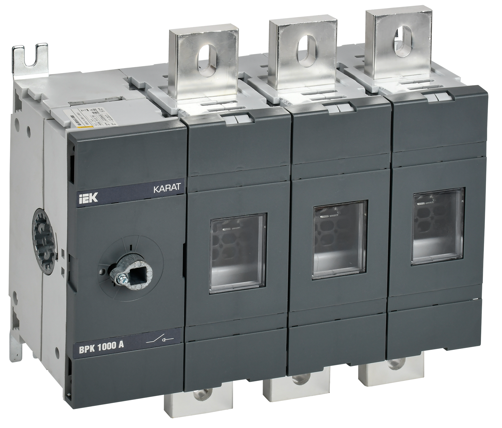 KARAT Выключатель-разъединитель ВРК без рукоятки управления 3P 1000А IEK KA-VR10-3-1000