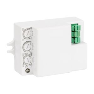 Микроволновый датчик движения бел. 1200Вт 360гр. до 10м IP20 MW-706 EKF dd-mw-706