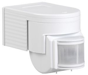 Датчик движения ДД-012 1100Вт 180град 12м IP44 белый IEK LDD10-012-1100-001