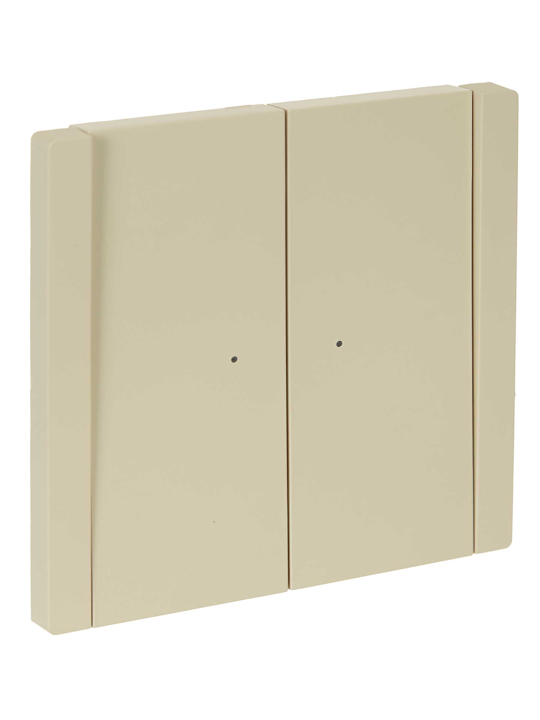 FORTE&PIANO Выключатель 2-клавишный с индикацией 10А FP406 ваниль IEK FP-V20-1-10-1-K10