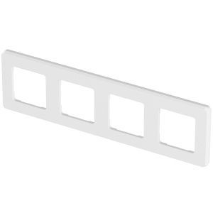 INSPIRIA Рамка 4-местная белый 673960