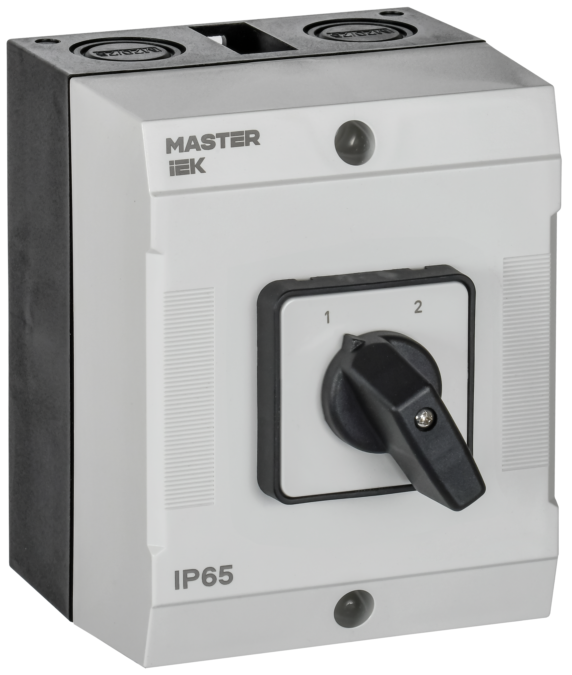 Переключатель кулачковый в боксе стандартная рукоятка 16А схема 56 IEK MI-CS20-016-056