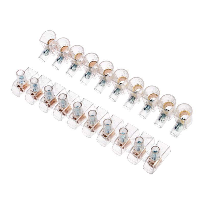 Концевой зажим винтовой изолированный КЗВИ 10 мм² (10х1) (10 шт./уп.) REXANT 07-5710