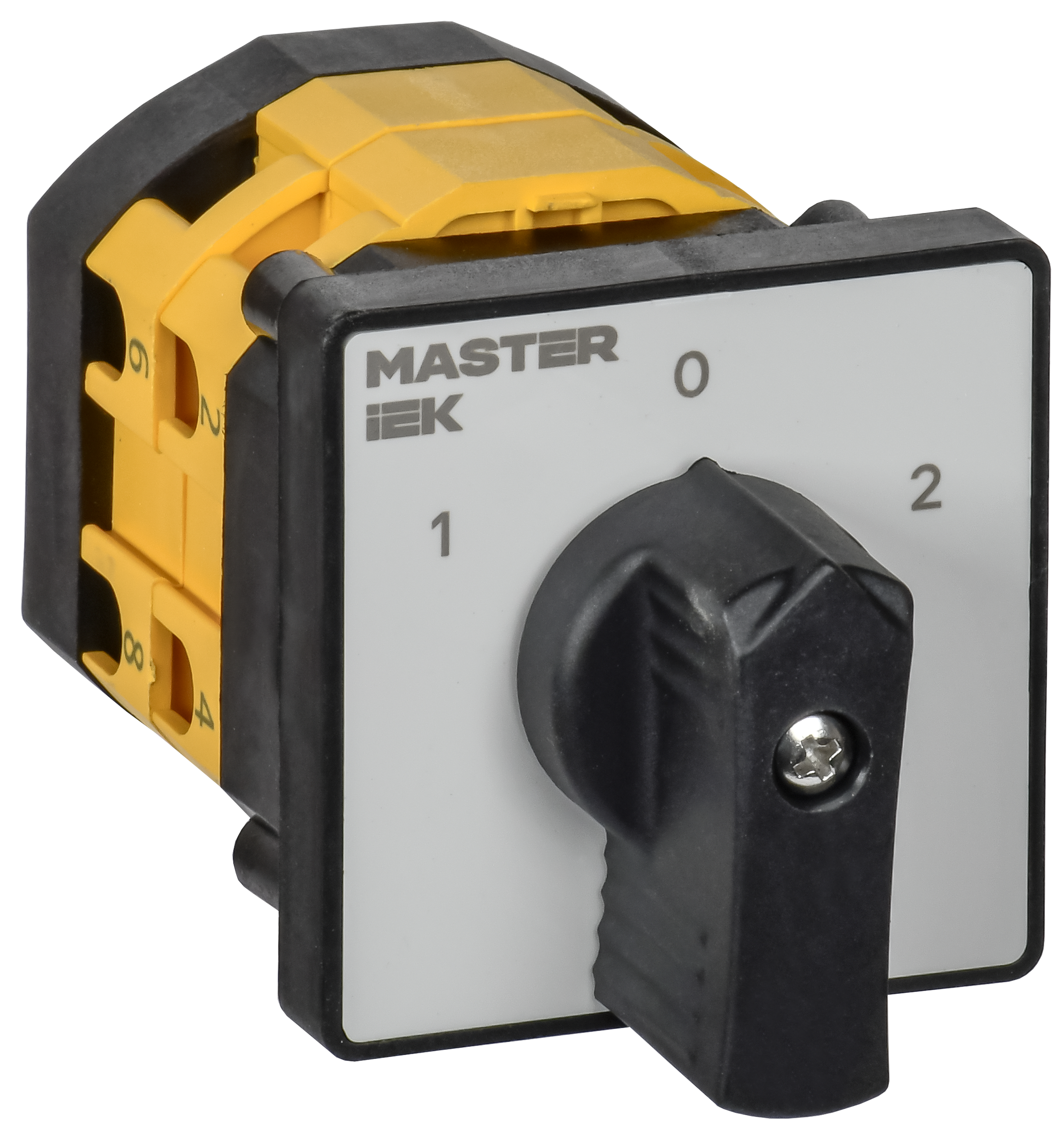 Переключатель кулачковый стандартная рукоятка 20А схема 53 IEK