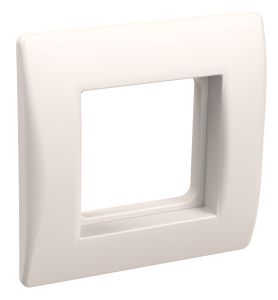 PRIMER Рамка и суппорт для коробок КМКУ на 2 модуля белые IEK CKK-40D-RSK2-K01
