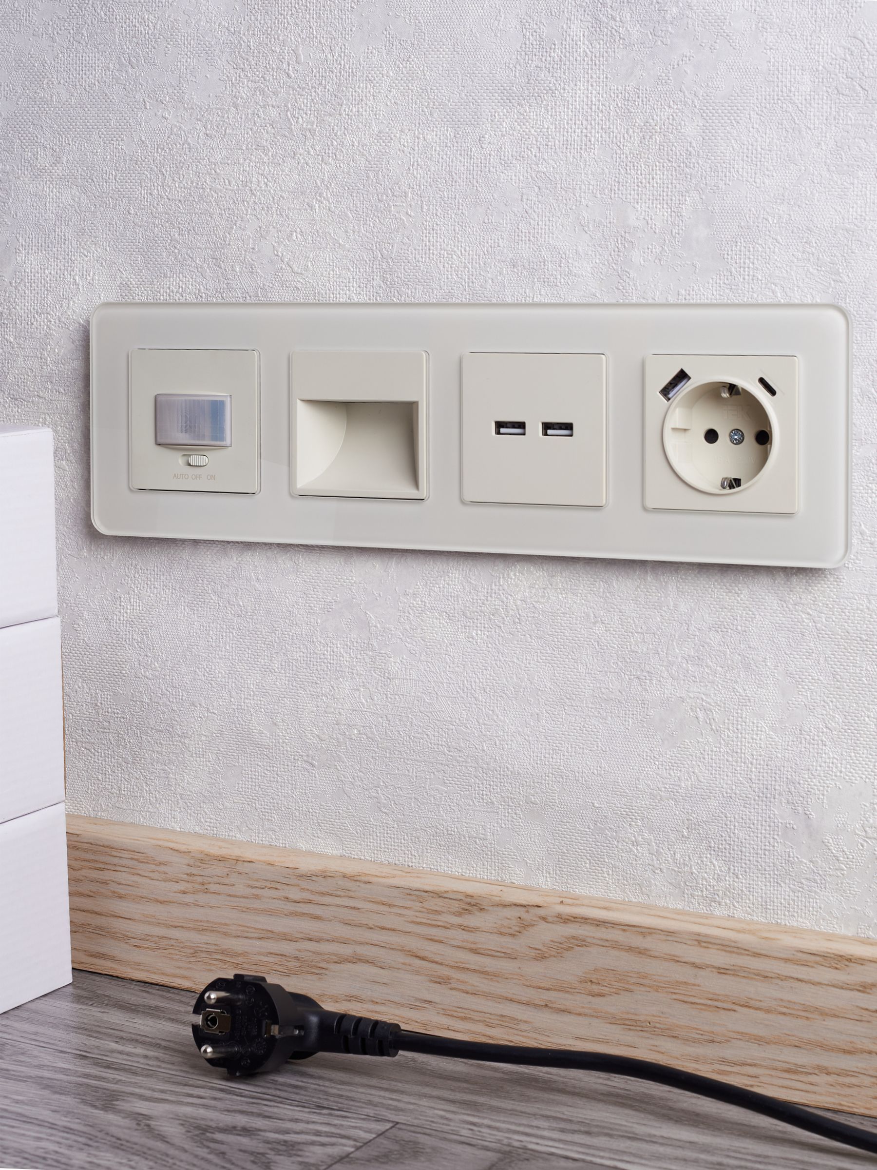 BRITE Подсветка светодиодная встраиваемая ПЛ20-БрКр бежевый IEK - Фото 4