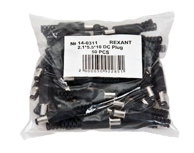 Разъем питания DC штекер 2,1х5,5мм REXANT - Фото 3