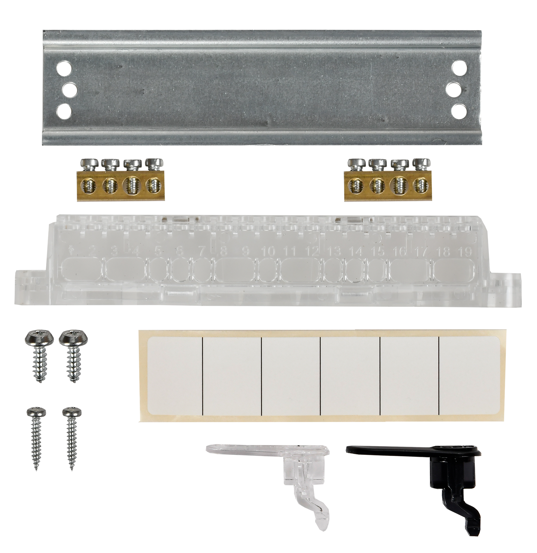 UNION Compact Корпус пластиковый ЩРН-П-6 IP41 черная прозрачная дверь IEK - Фото 3