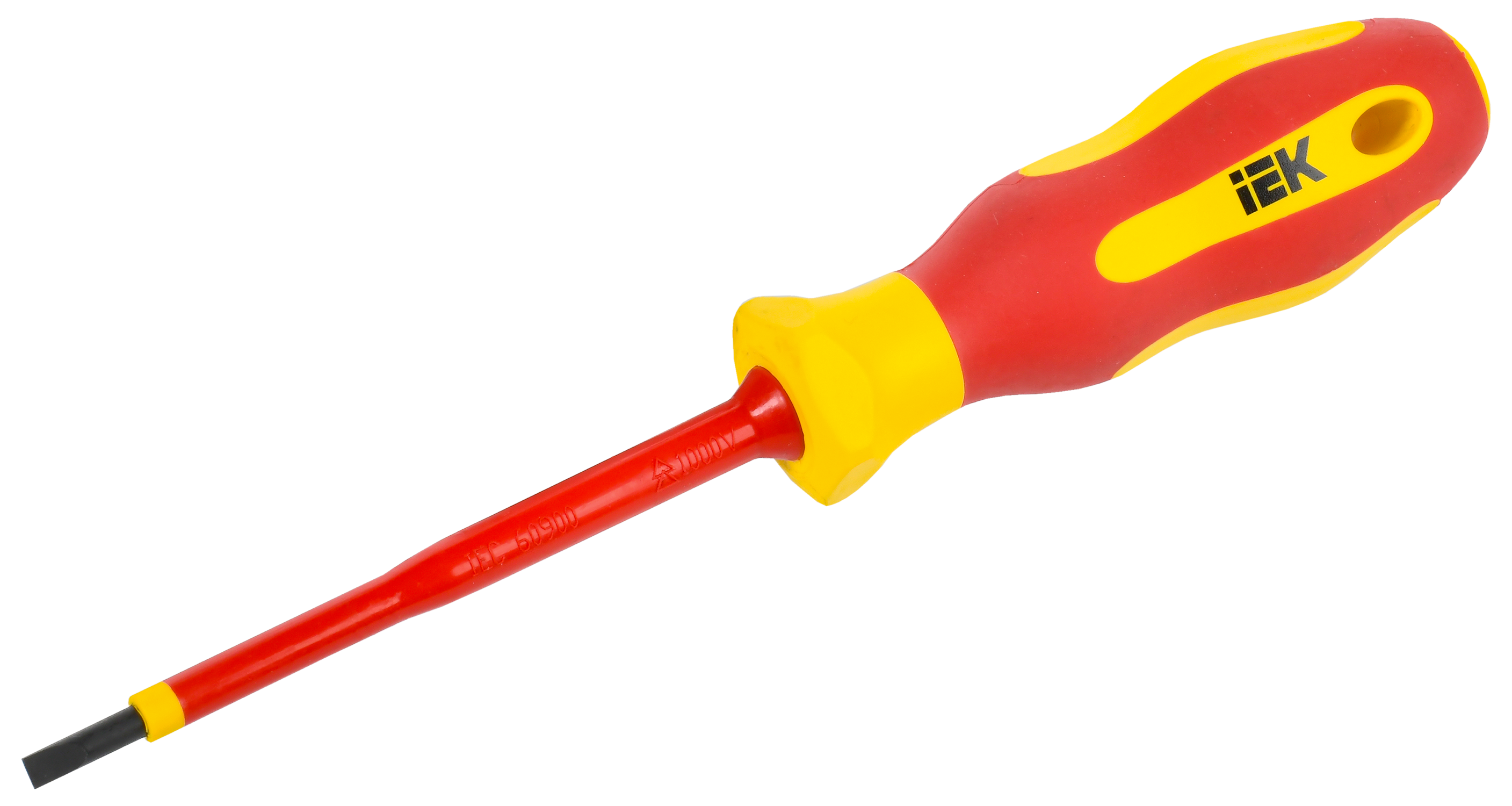 ARMA2L 5 Отвертка диэлектрическая SL4,0х100 Т2 IEK A2L5-SC30-T2-SL-40-100