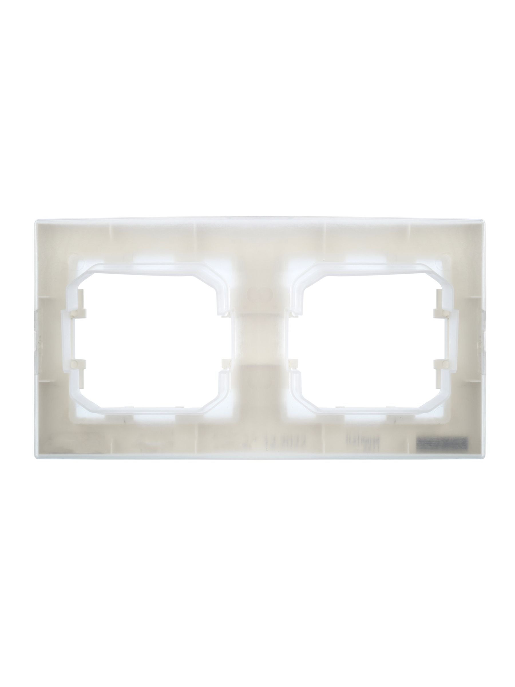 BRITE Рамка 2-местная IP44 РУ-2-БрЖ-44 жемчуг IEK - Фото 5