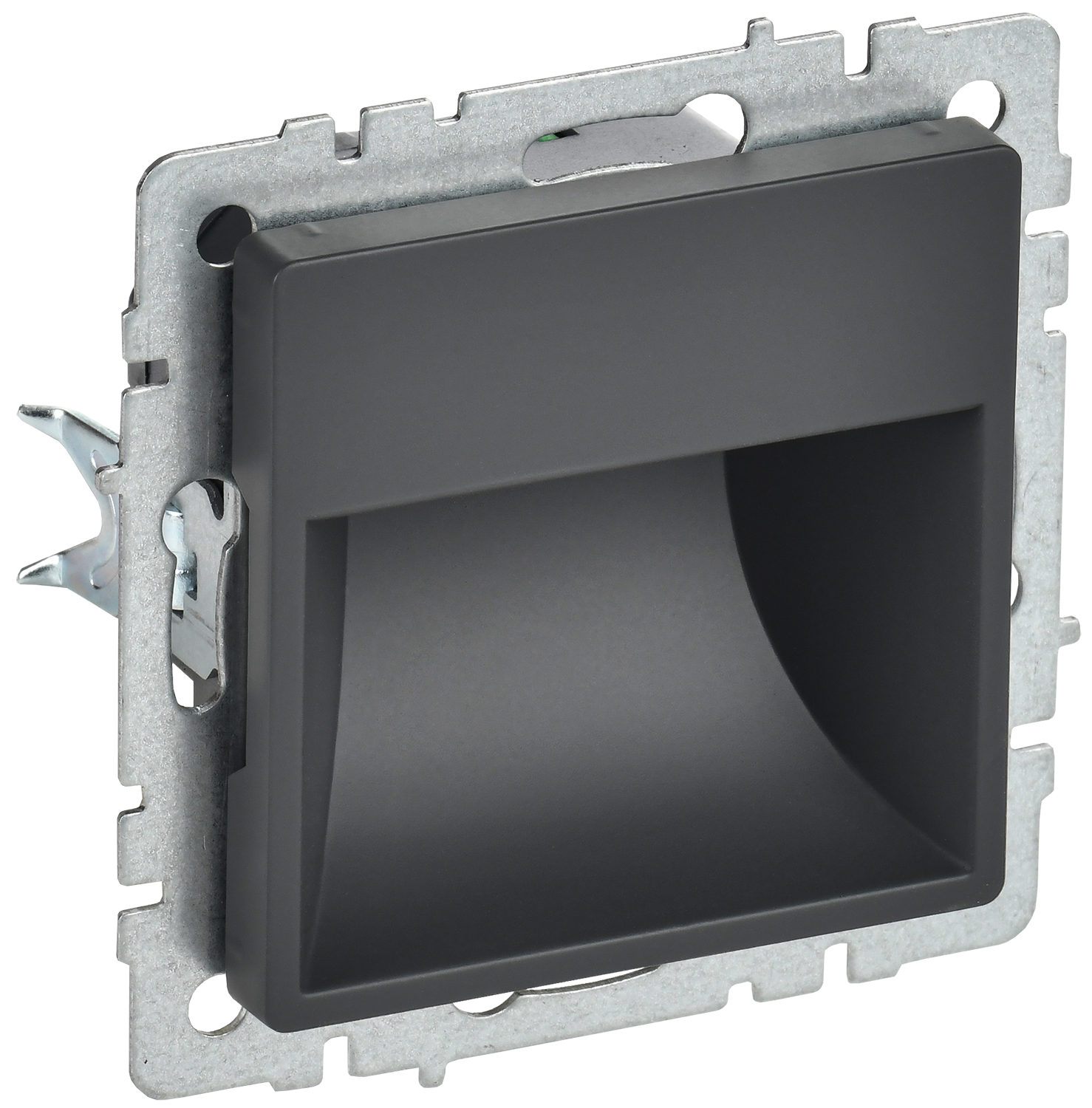 BRITE Подсветка светодиодная встраиваемая ПЛ20-БрГ графит IEK BR-FL20-K53