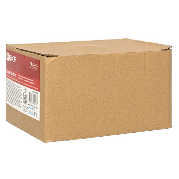 Рубильник-выключатель 160A 4P c рукояткой управления для прямой установки PowerSwitch EKF - Фото 6