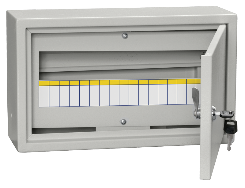 TITAN 3 Корпус металлический ЩРн-18 (265х440х120мм) IP31 IEK