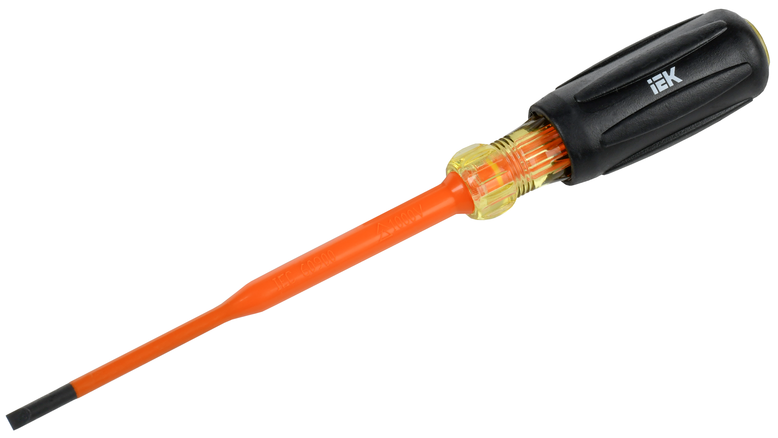 ARMA2L 5 Отвертка диэлектрическая SLIM SL3,5х100 Т3 IEK A2L5-SC31-T3-SL-35-100