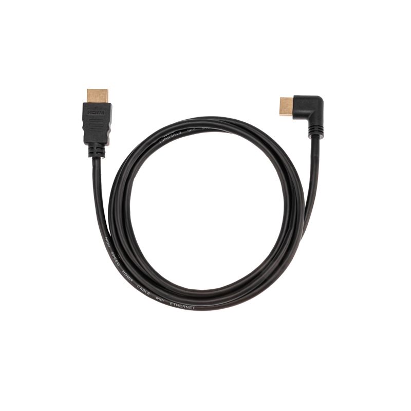 Кабель HDMI - HDMI 1.4, 1,5м, Gold, угловой PROconnect 17-6203-4