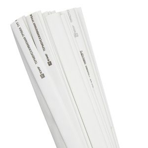 ТУТ нг 16/8 белая в отрезках по 1м EKF tut-16-w-1m