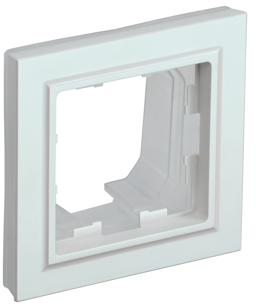 BRITE Рамка 1-местная IP44 РУ-1-БрЖ-44 жемчуг IEK