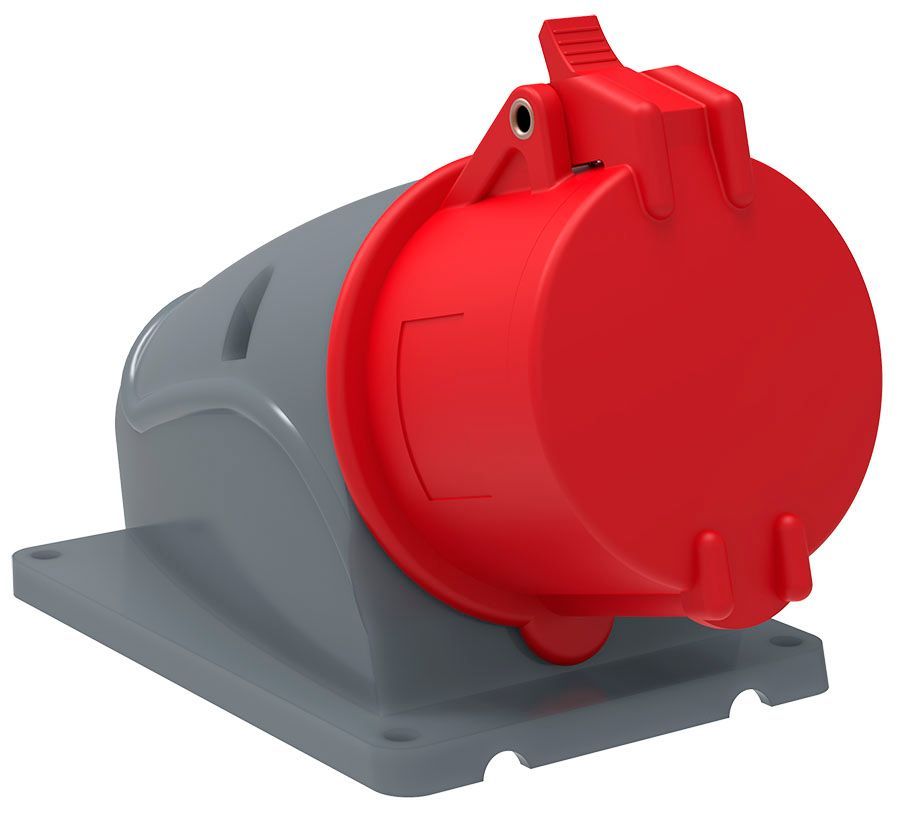 MAGNUM Розетка стационарная ССИ-115 16А-6ч/200/346-240/415В 3P+PE+N IP44 IEK