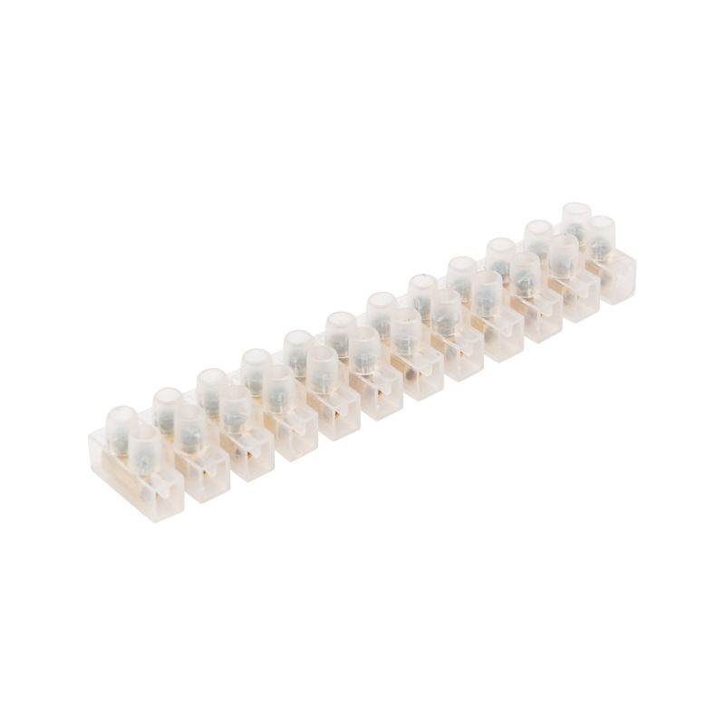 Клеммная колодка винтовая KВ-4 (1,5-4 мм²), ток 3 A, полиэтилен белый (ЗВИ) REXANT 07-5004