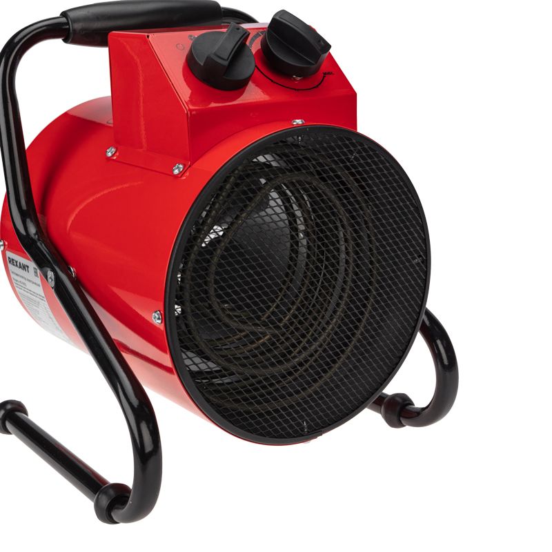 Пушка тепловая, цилиндрическая подставка, 3 кВт REXANT - Фото 4