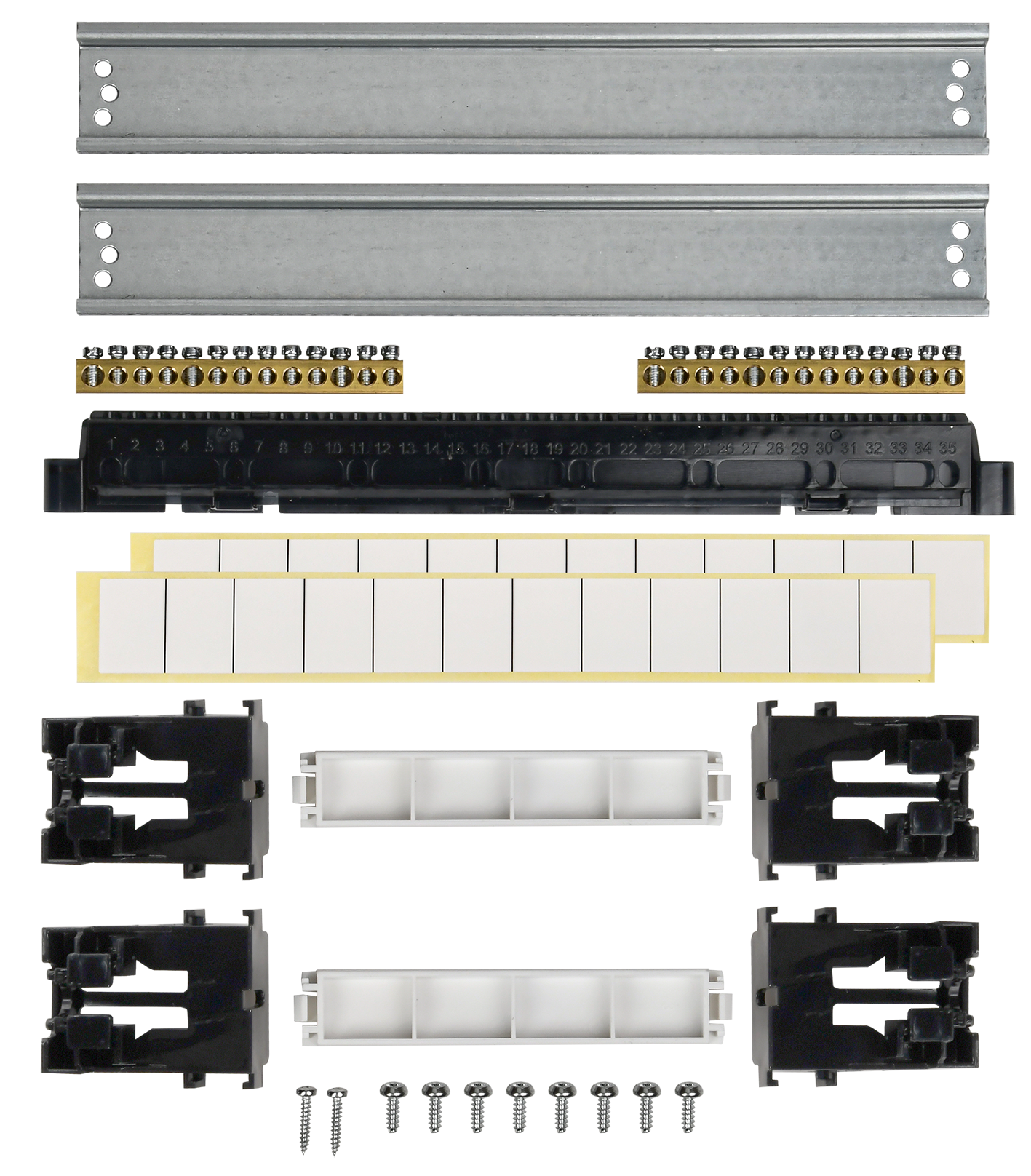 TEKFOR Корпус пластиковый БЕЛЫЙ ЩРН-П-24, IP41 белая дверь IEK - Фото 6