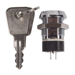 Выключатель ключ Ø19 250V 2А (4с) ON-ON  REXANT - Фото 2