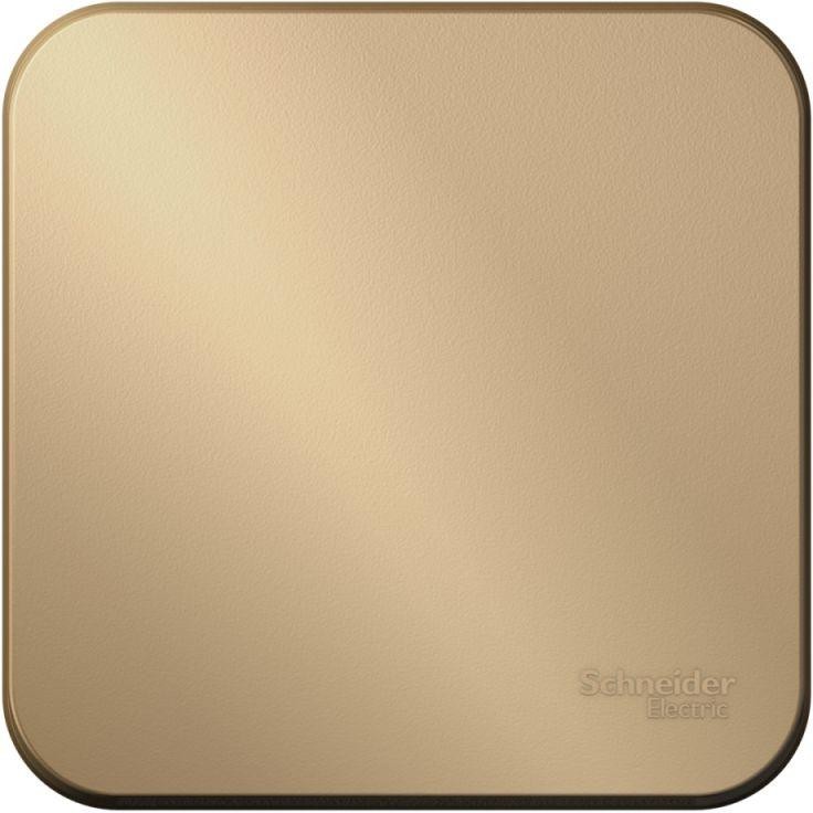 Выключатель 1-кл. ОП Blanca 10А IP20 (сх. 1) 250В с изолир. пластиной титан SE BLNVA101014