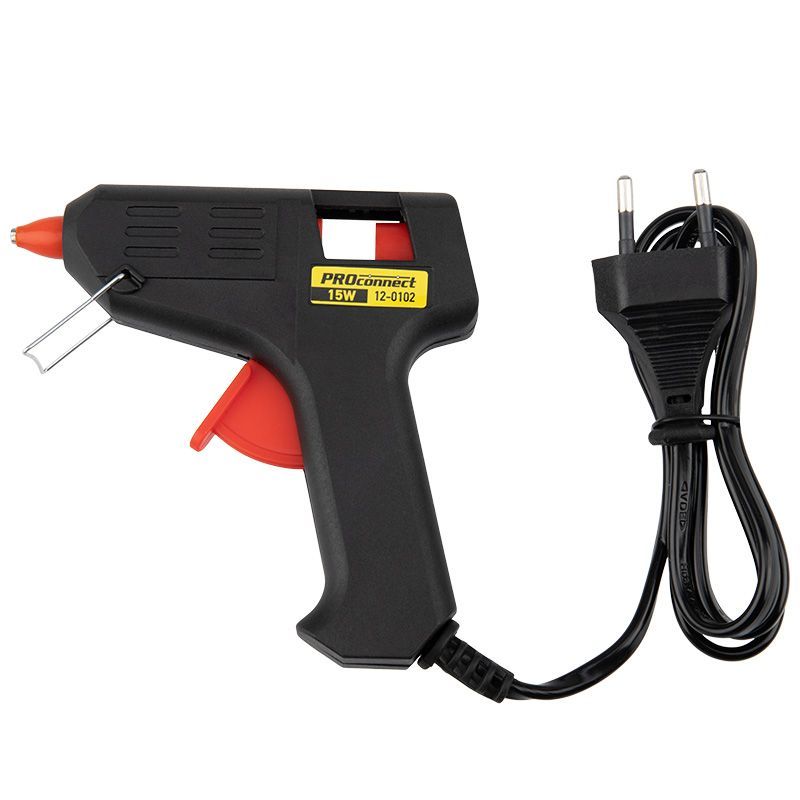 Пистолет клеевой, 15Вт, Ø7мм, блистер PROconnect 12-0102