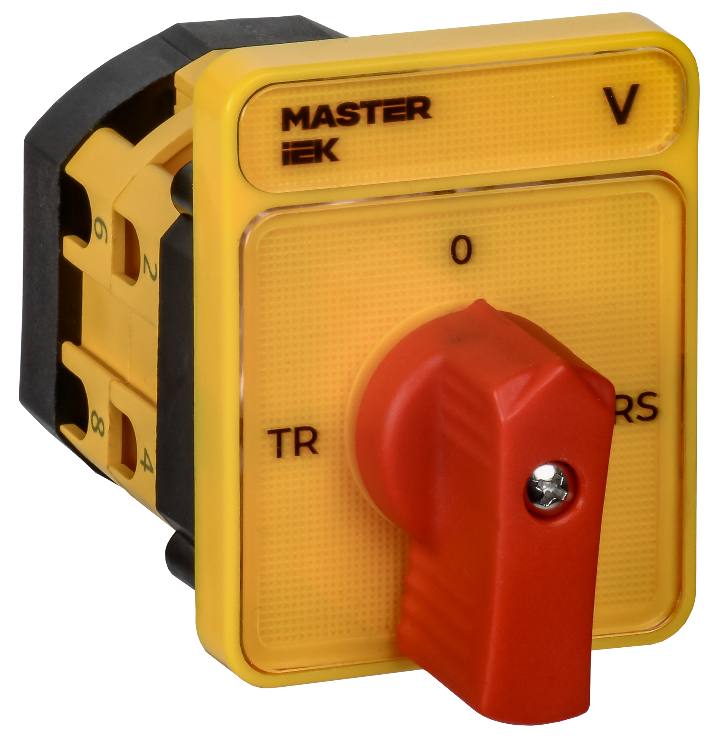 Переключатель кулачковый стандартная рукоятка 10А схема 67 IEK MI-CS10-010-067