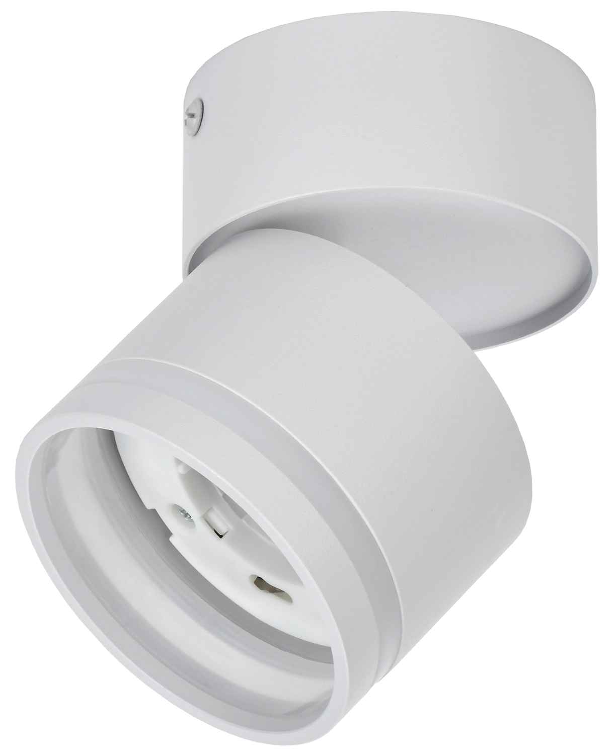 LIGHTING Светильник 4034 настенно-потолочный под лампу GX53 белый IEK LT-USB0-4034-GX53-1-K01