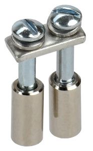 Перемычка в сборе для колодки клеммной CTS 2,5мм2 2PIN IEK YCT10-00-K03-002-A-2P