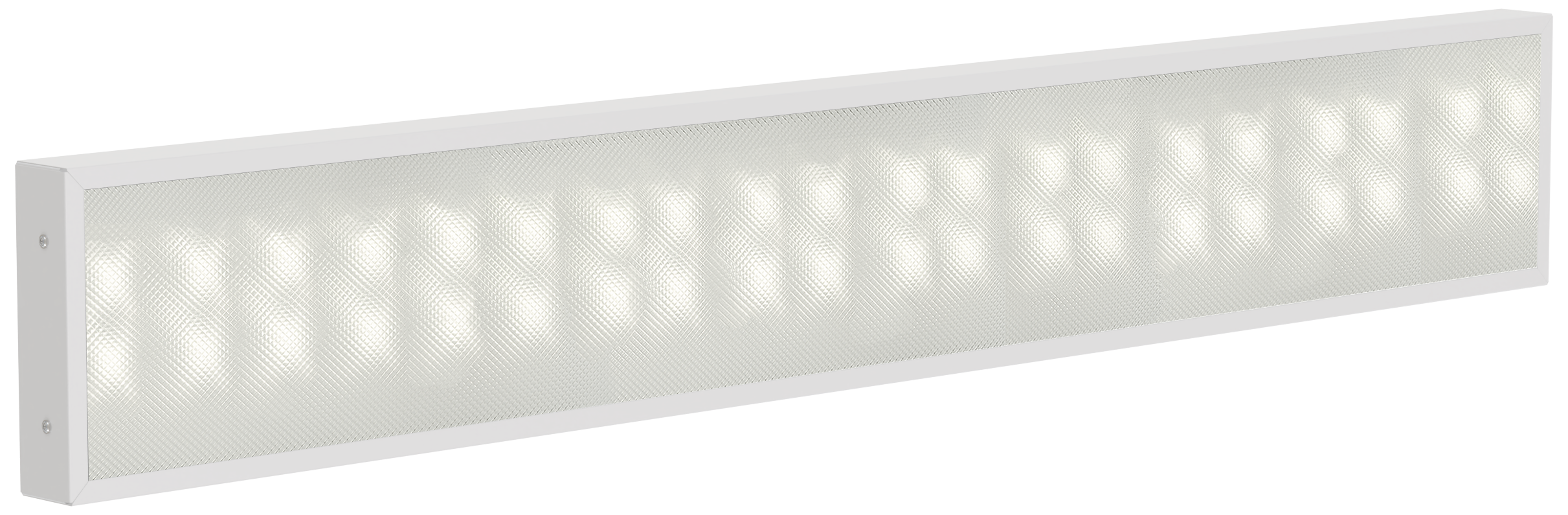 LIGHTING PRO Светильник светодиодный ДВО 1031 45Вт 4000К IP40 1195х180мм призма IEK - Фото 2