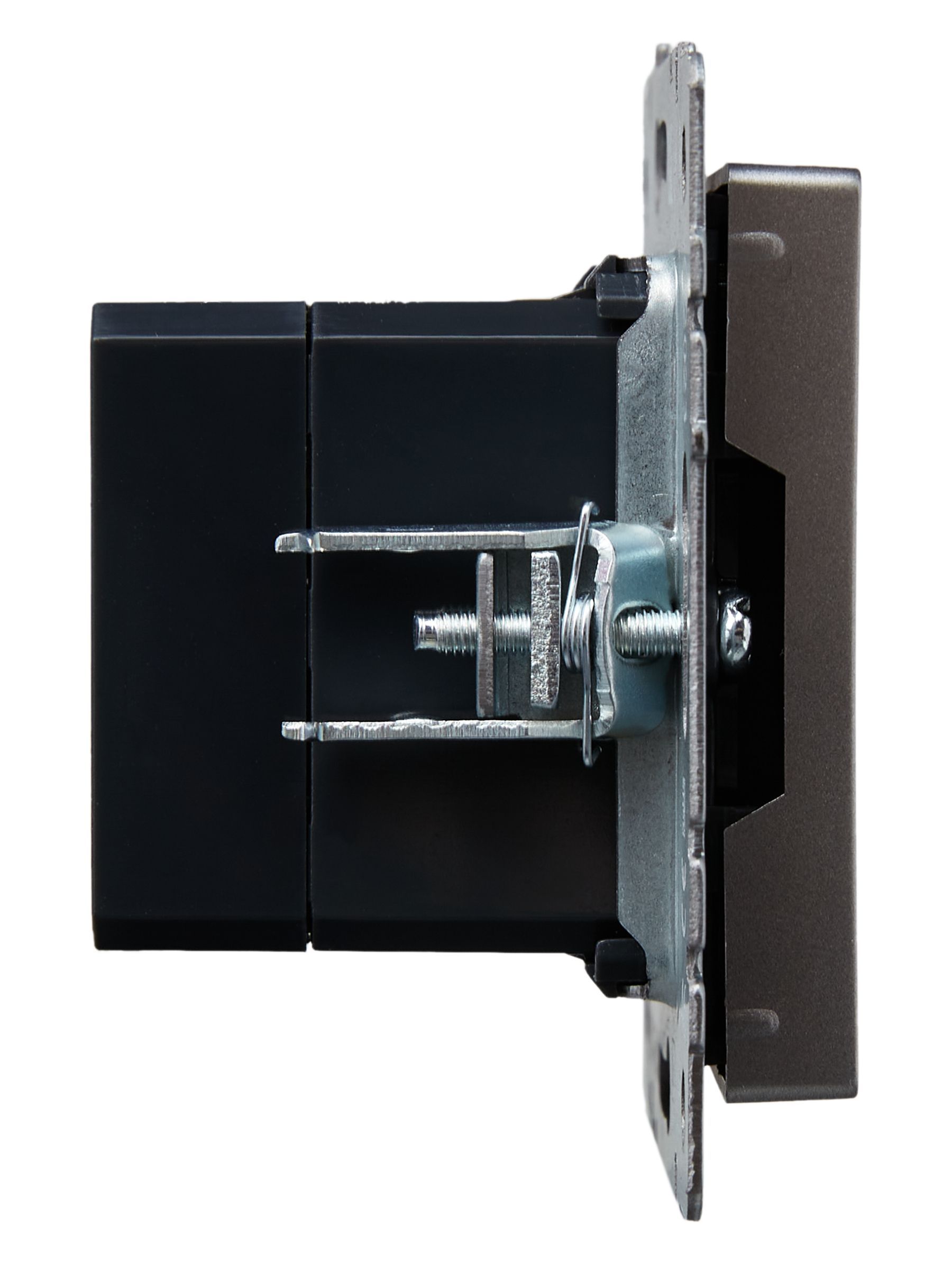 BRITE Розетка USB A+A 5В 3,1А РЮ10-1-БрС сталь IEK - Фото 6