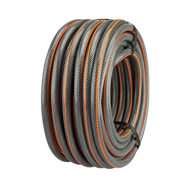 Шланг поливочный ПВХ 3-х слойный армированный 1/2" 25м Стандарт Плюс ЧЕТЫРЕ СЕЗОНА 62-0224-1