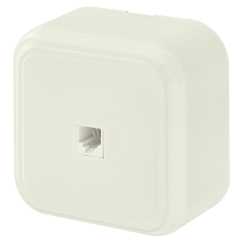 Розетка телефонная четырехконтактная открытой установки ТР4-017 - Фото 7