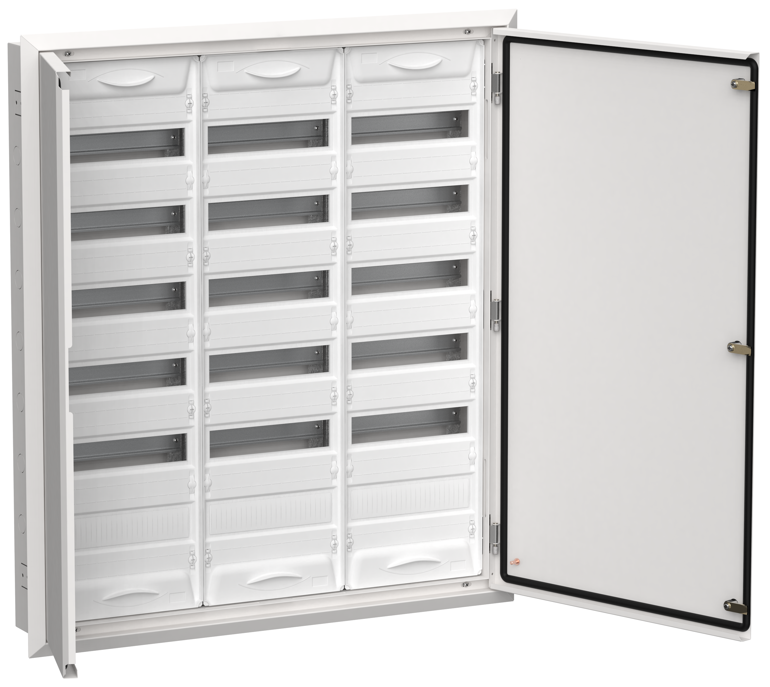 TITAN 5 Корпус металлический ЩРв-216 (3х72) 1005х885х130мм IP31 белый (две двери) IEK TI5-50-V-3X072-31